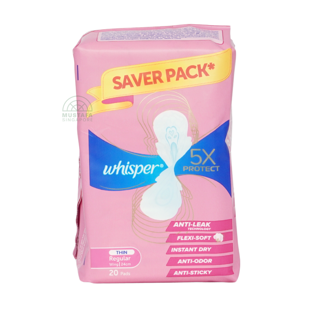 Whisper 5x Protect 24cm 20pcs