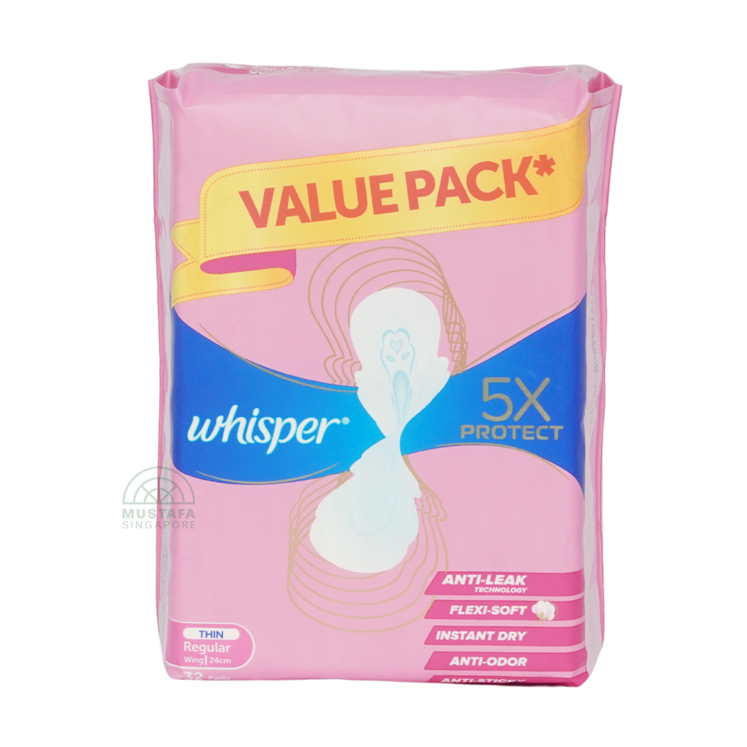 Whisper 5x Protect 24cm 32pcs
