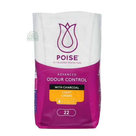 Poise Liner Charcoal Light 22s