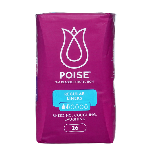 Poise Liners Regular 19cm 26s