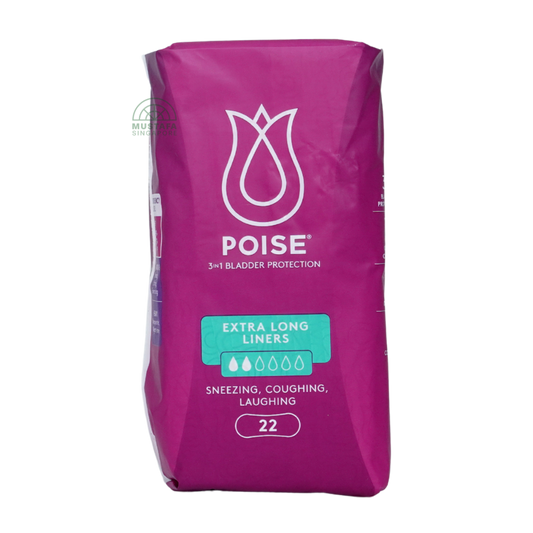 Poise.Liners Regular 21.5cm 22s