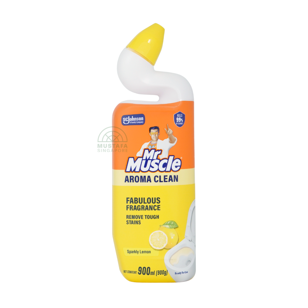 Mr Muscle Toilet Cleaner Aroma Clean Sparkly Lemon 900ml