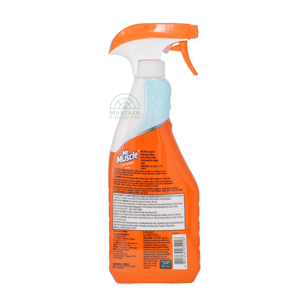 Mr Muscle Kitchen Cleaner Lemon 500ml
