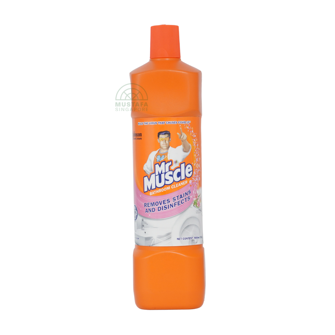 Mr Muscle Bathroom Cleaner Stain Remover Floral Pink 900ml