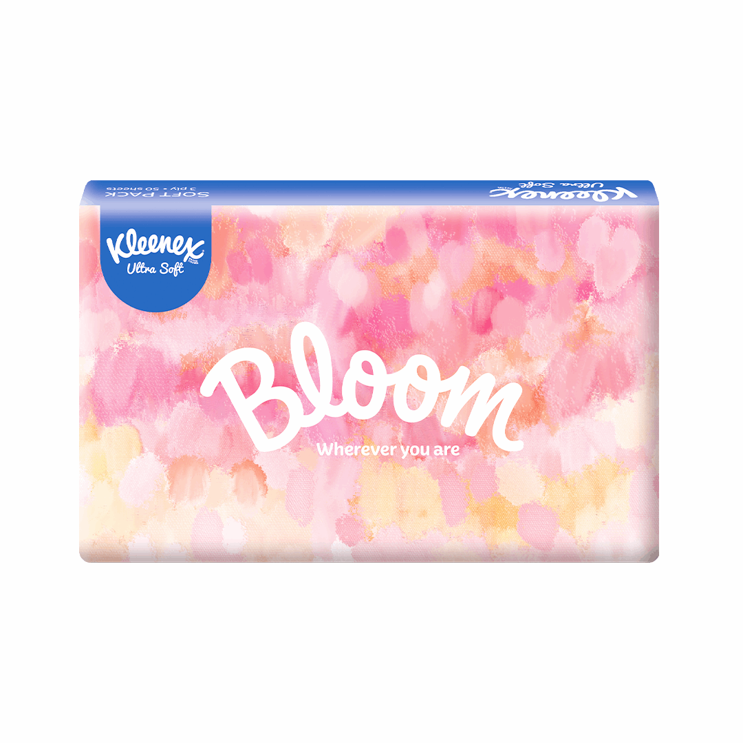 Kleenex Ultra Soft Soft Pack 50s 3 Ply Lifestyle