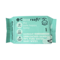 Cloversoft Unbleached Bamboo Pure Water Baby Wipes 40s