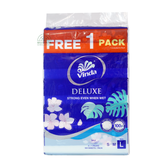 Vinda 3PLY Delux Tissue Paper 4x100s