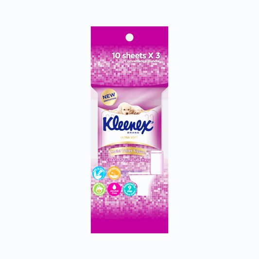Kleenex Moist Toilet Tissue 3x10s