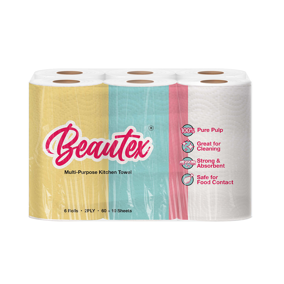 Beautex Kitchen Towel 6 rolls