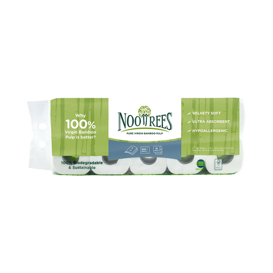 Nootrees Virgin Bamboo Toilet Roll 3PLY 10s