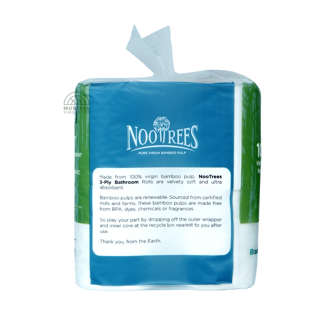 Nootrees Virgin Bamboo Toilet Roll 3PLY 10s
