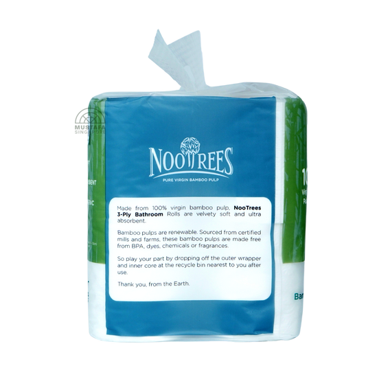 Nootrees Virgin Bamboo Toilet Roll 3PLY 10s