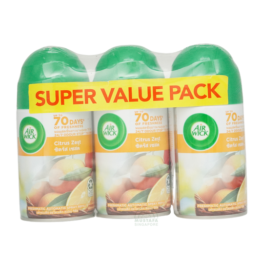 Airwick Freshmatic Refill 2+1 Citrus 3 x 250ml