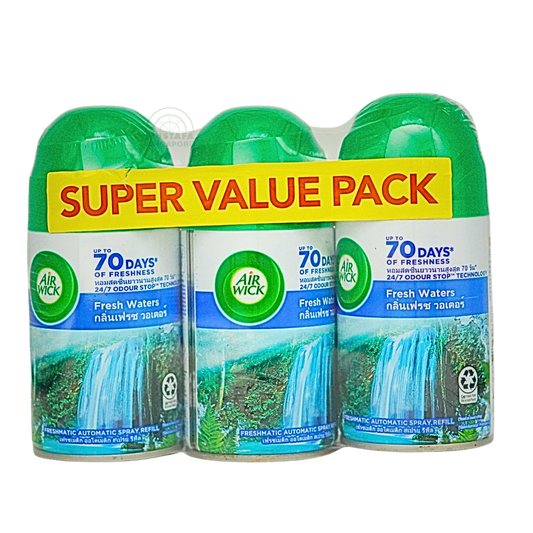 Airwick Freshmatic Refill 2+1 Freshwater 3 x 250ml