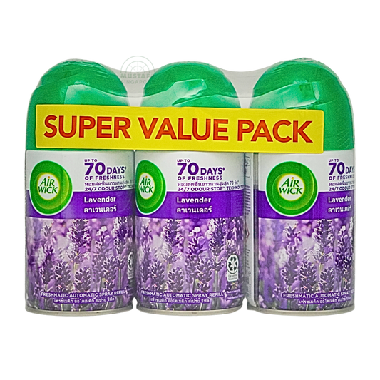 Airwick Freshmatic Refill 2+1 Lavender 3 x 250ml