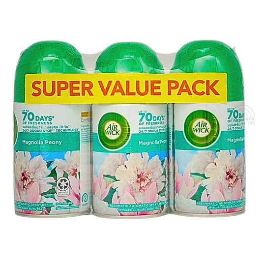 Airwick Freshmatic Refill 2+1 Magnolia Peony 3 x 250ml