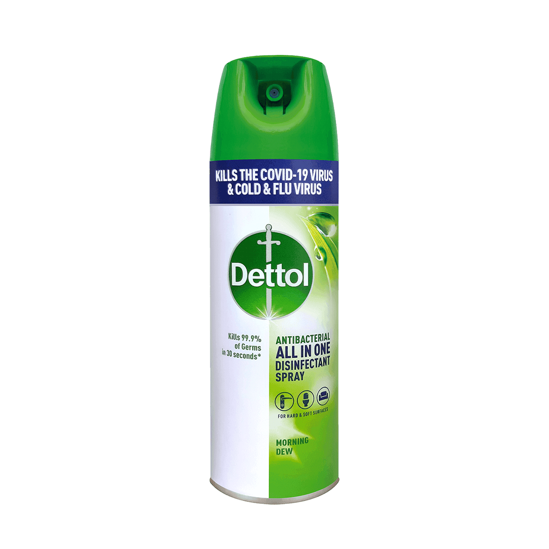Dettol Disinfectant Spray Morning Dew (Green) 450ml