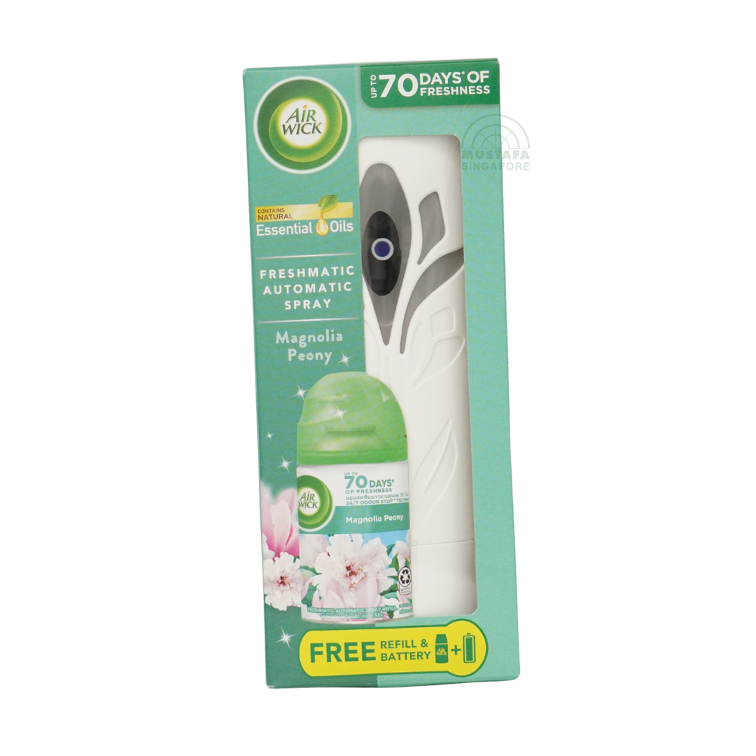 Airwick Freshmatic Spray Starter Pack Magnolia Peony