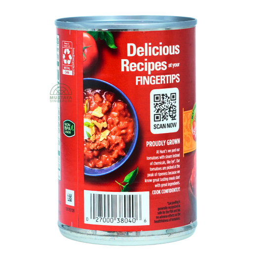 Hunt's Diced Steamed Peeled Tomatoes 411g
