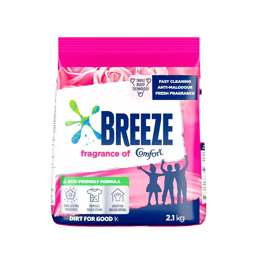 Breeze Laundry Detergent Powder with Fragrance of Comfort 2.1kg