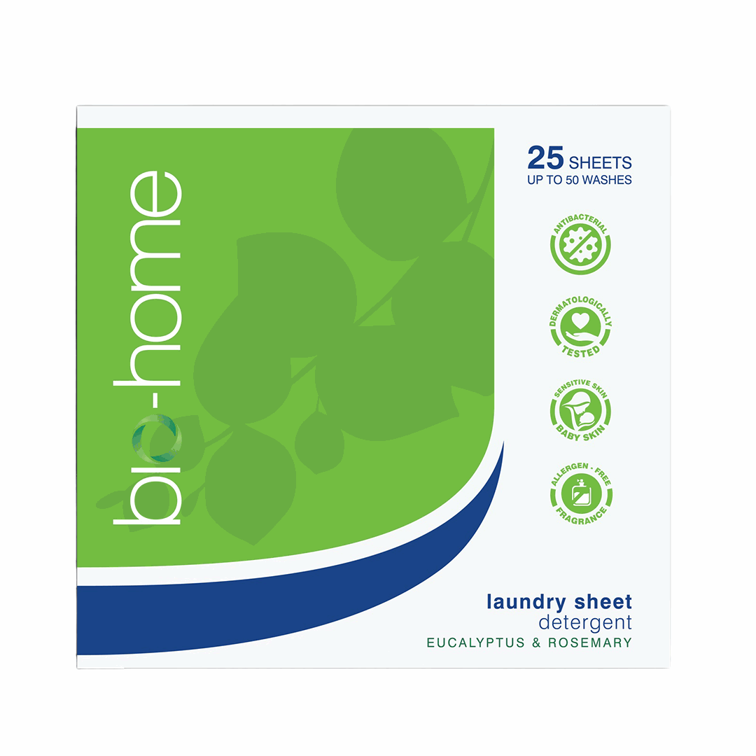 Bio-Home Laundry Sheet Detergent Eucalyptus & Rosemary 25s