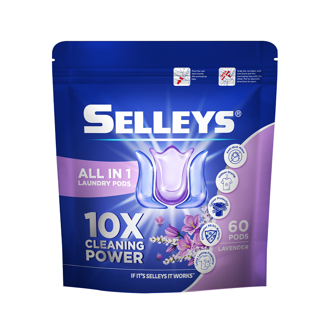 Selleys All in 1 Laundry Pods Refill Pack (Lavender)