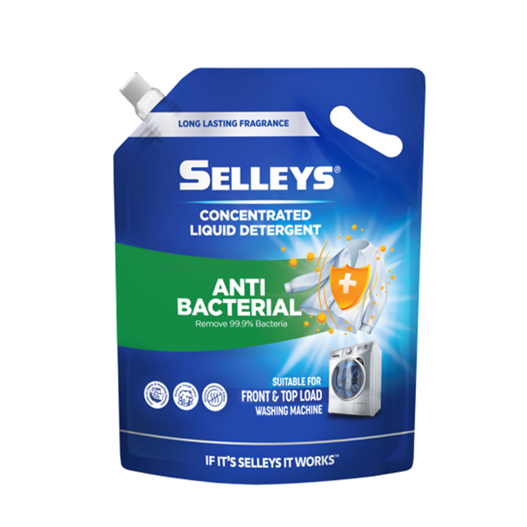 Selleys Laundry Liquid Refill Pack Anti Bacterial 2.4kg