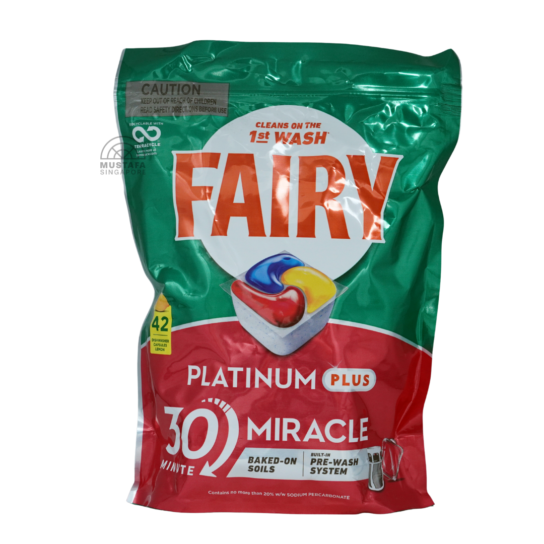 Fairy Platinum Plus Dishwasher Capsules 42s 651g