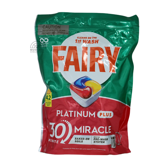 Fairy Platinum Plus Dishwasher Capsules 42s 651g