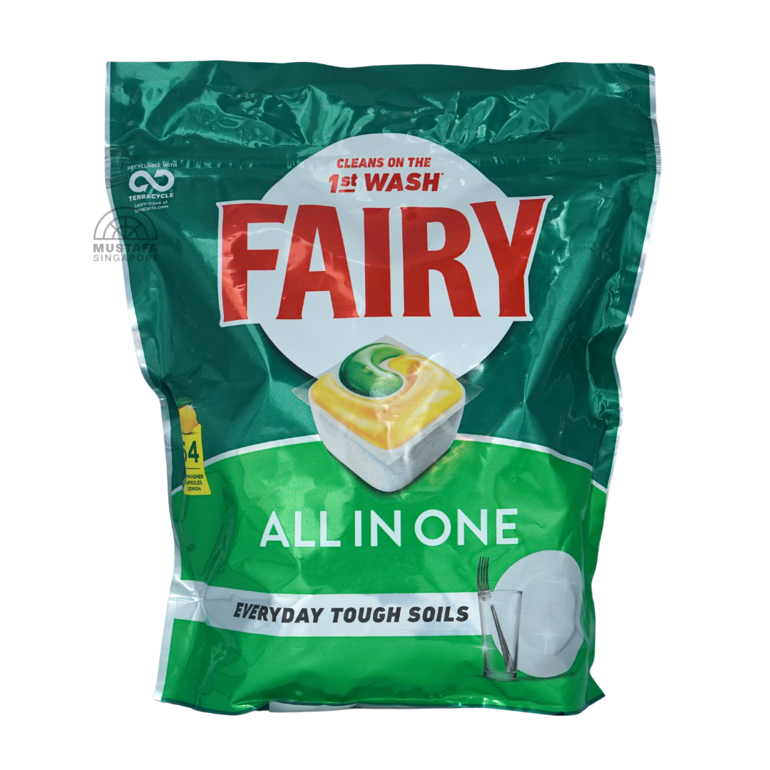 Fairy All in One Dishwasher Capsules 64s 865g