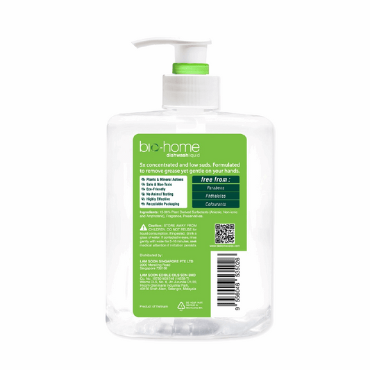 Bio-Home Dishwashing Liquid Lemongrass & Green Tea 500ml
