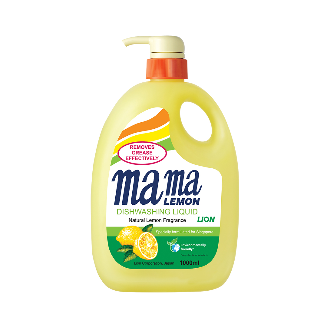 Mama Lemon Dishwashing Liquid (Regular / Lemon Gold) 1L w/1L Refill