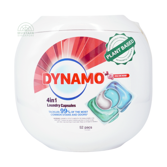 DYNAMO 4 in 1 Laundry Capsules Eau De Rose 10ml 52pcs