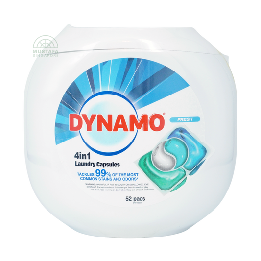 DYNAMO 4 in 1 Laundry Capsules Fresh 10ml 52pcs