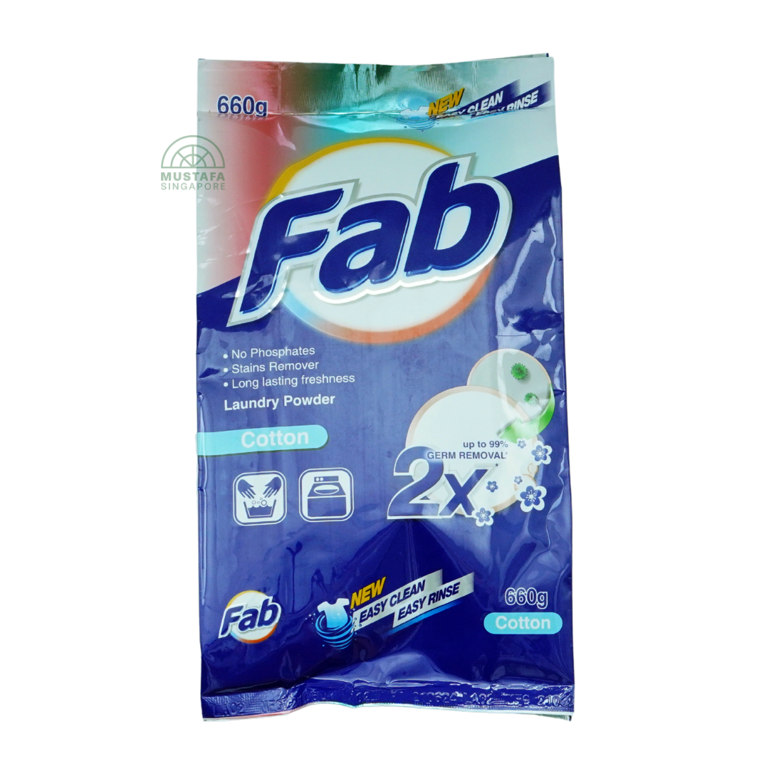 FAB Laundry Powder Cotton 660g