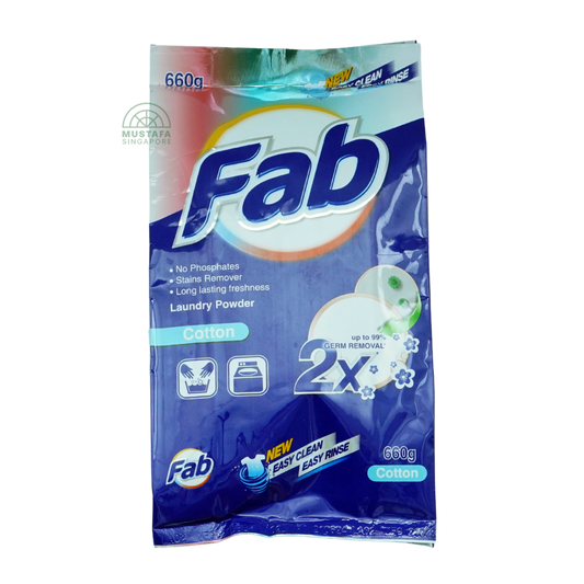 FAB Laundry Powder Cotton 660g