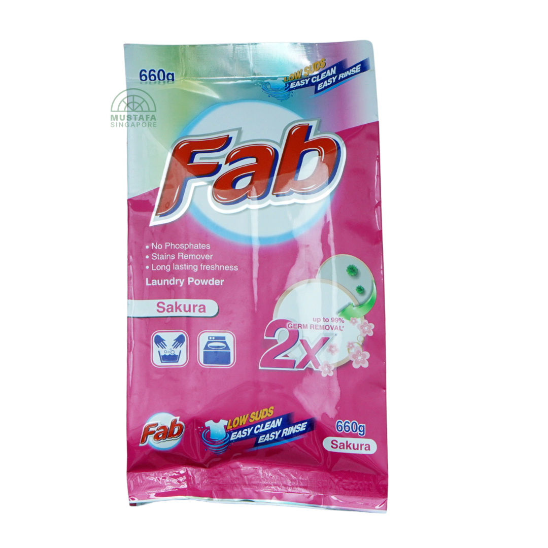 FAB Laundry Powder Sakura 660g
