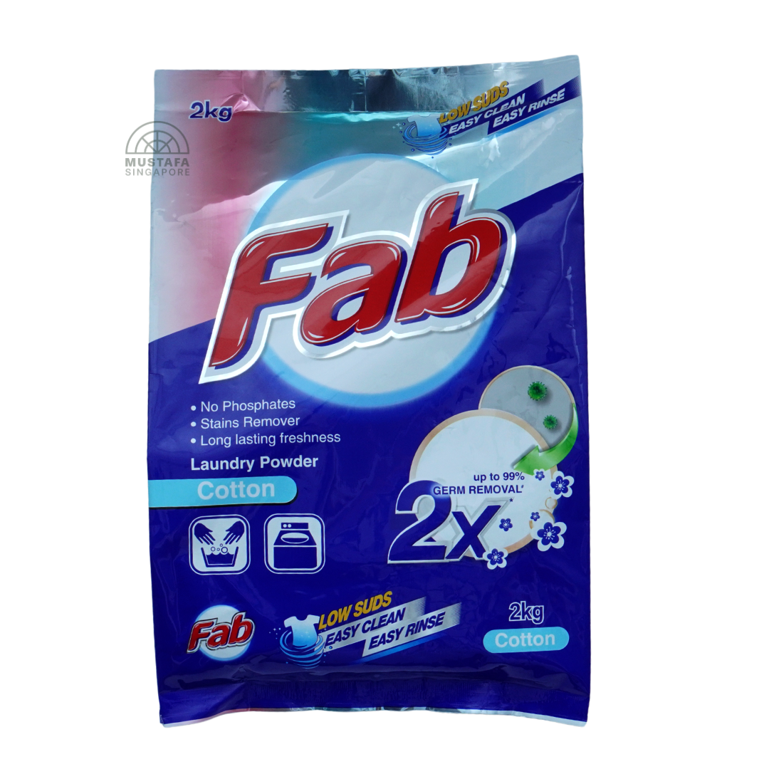 FAB Laundry Powder Cotton 2kg