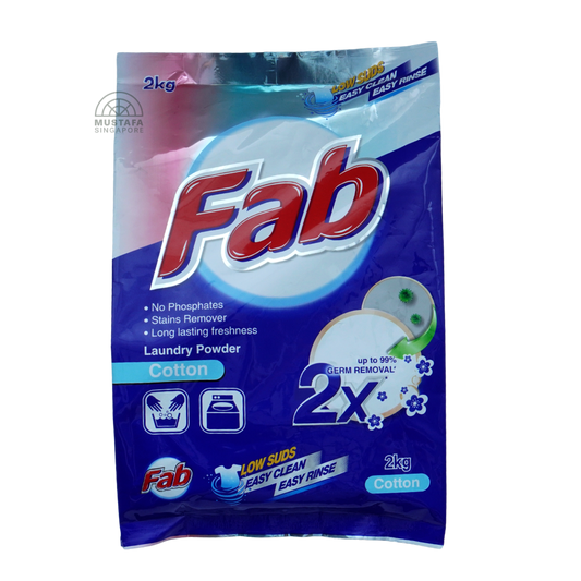 FAB Laundry Powder Cotton 2kg