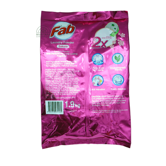 FAB Laundry Powder Sakura 1.9kg