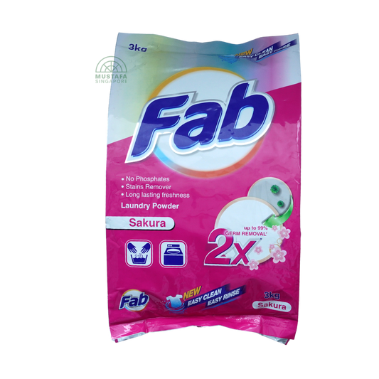 FAB Laundry Powder Sakura 3kg