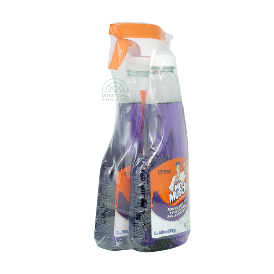 Mr Muscle Glass Cleaner 1+1 Refill Lavender 500ml