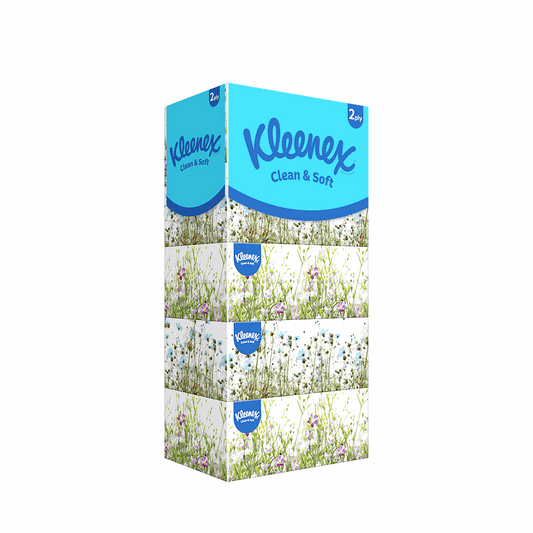 Kleenex 2 Ply Facial Tissue 150s Garden