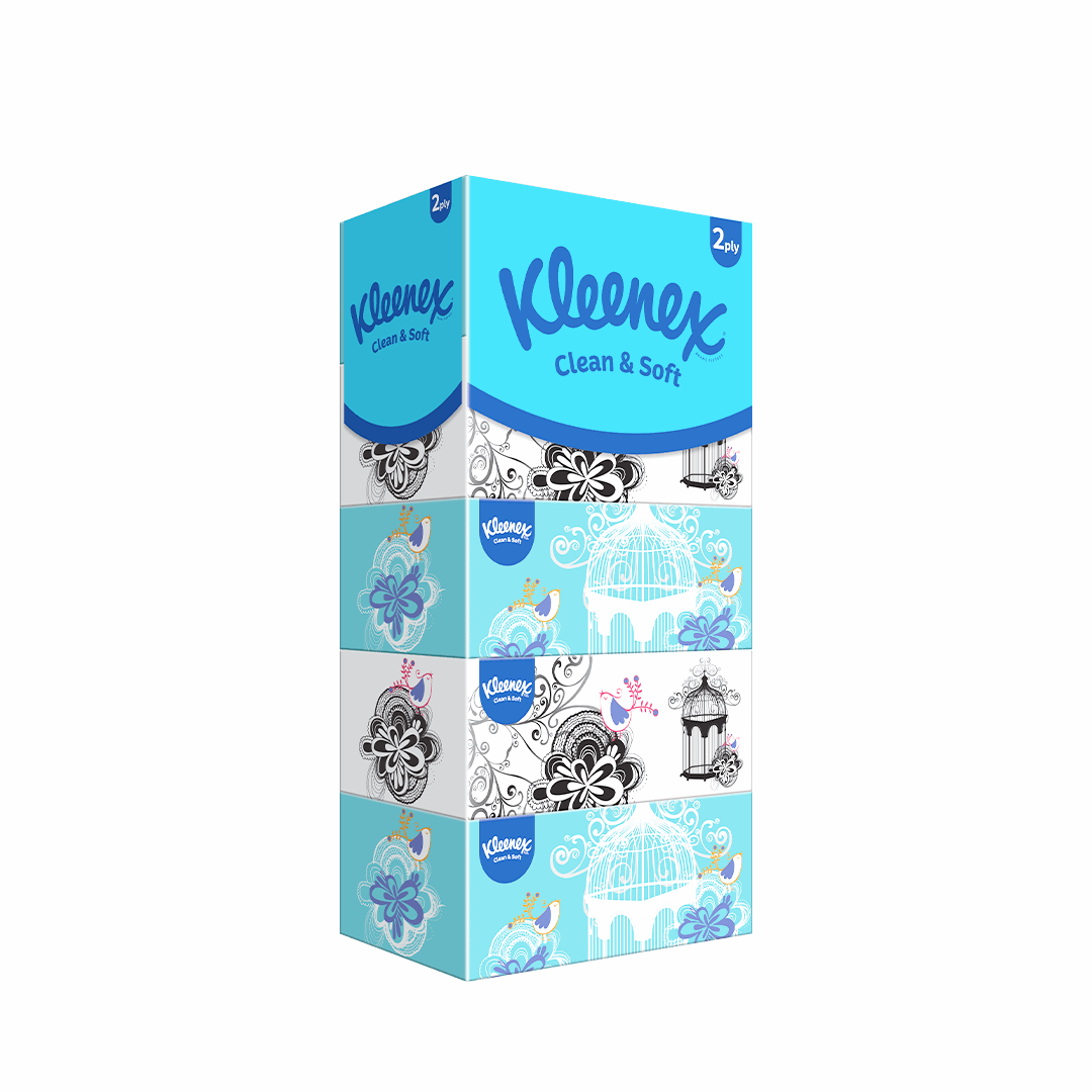 Kleenex 2 Ply Facial Tissue 150s Classic