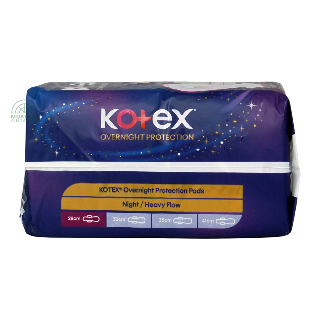 Kotex Soft & Smooth Slim Overnight Wing 28cm 20s