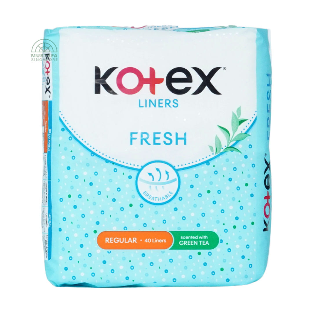 Kotex Liners Fresh Regular Scented 40s
