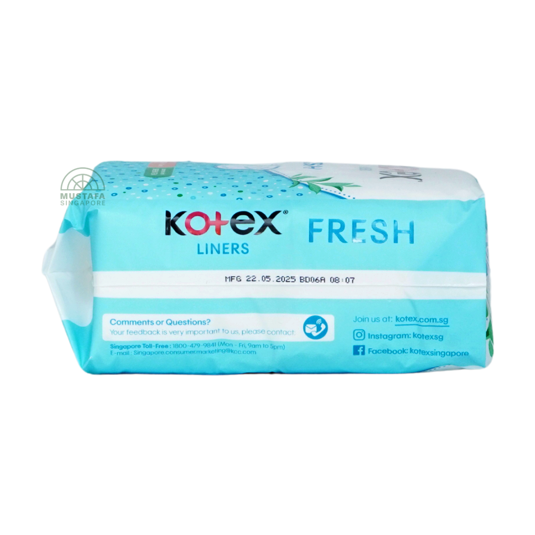 Kotex Liners Fresh Regular Scented 40s