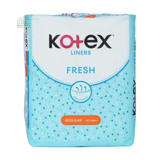 Kotex Liners Fresh Regular Unscented 40s