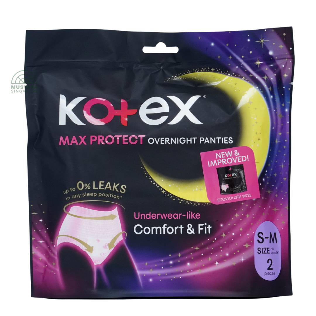 Kotex Overnight Pants S/M 2's