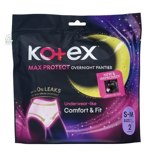 Kotex Overnight Pants S/M 2's